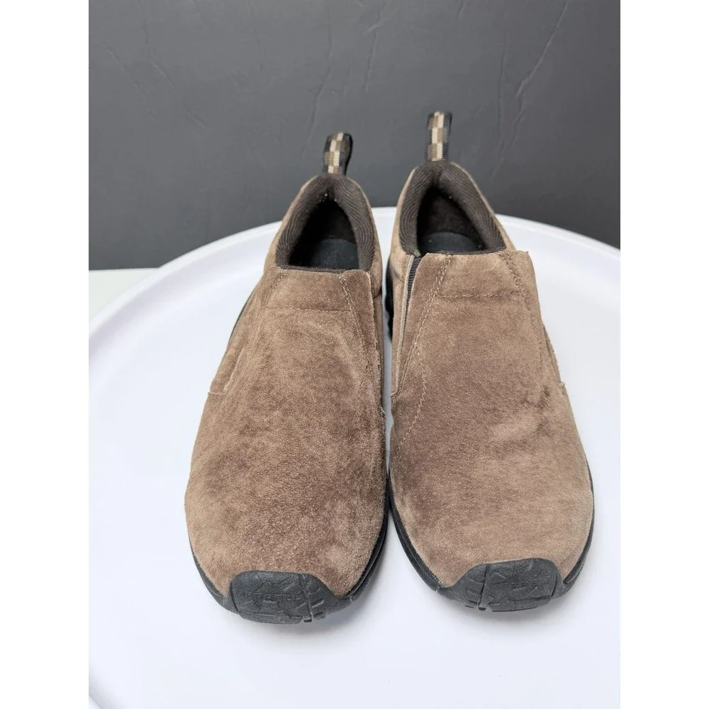 Merrell Jungle Moc J65685 Men's 8 Brown Suede Slip On Comfort Shoes
